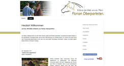Desktop Screenshot of florian-oberparleiter.com
